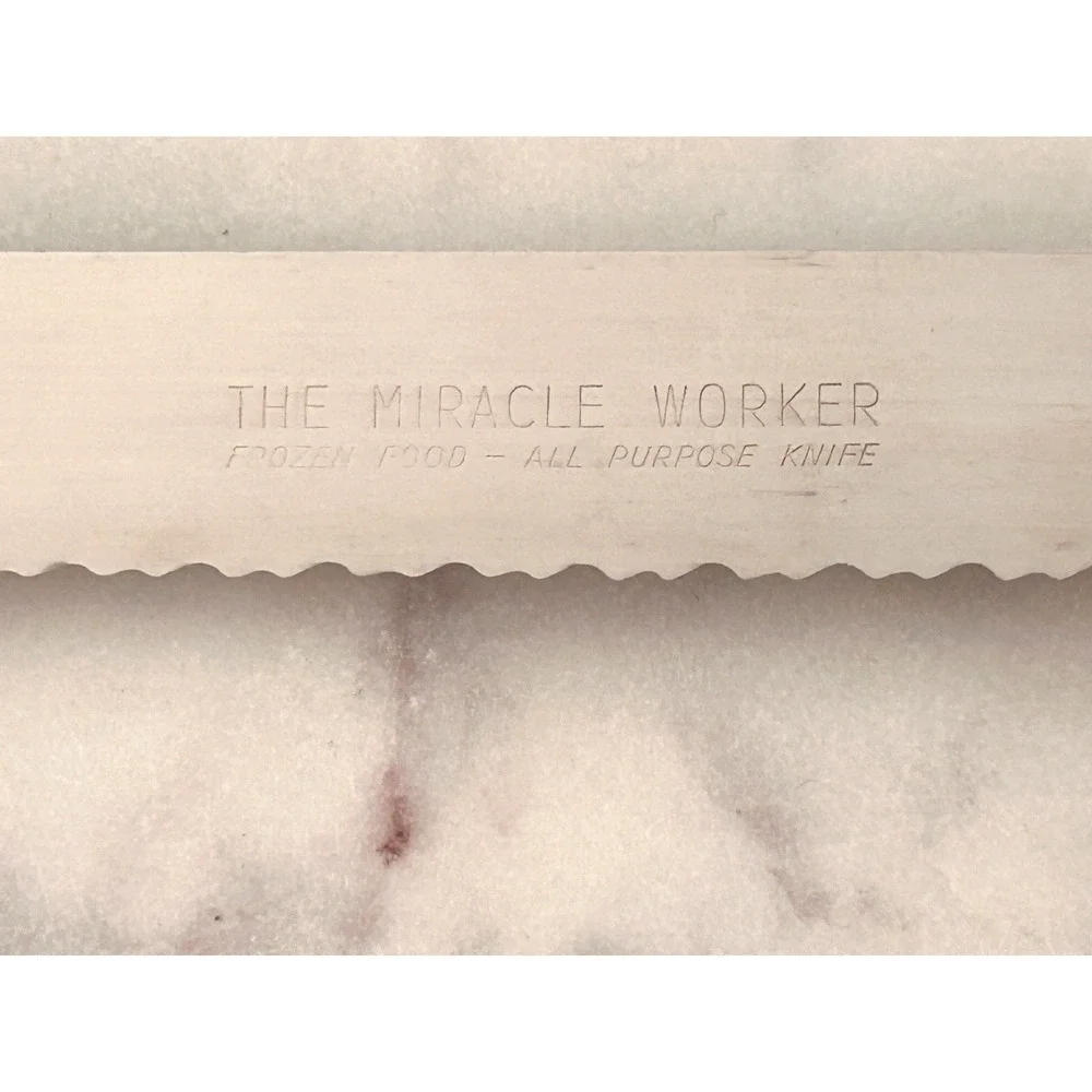 Vintage Regent Sheffield The Miracle Worker Frozen Food Knife Stainless England